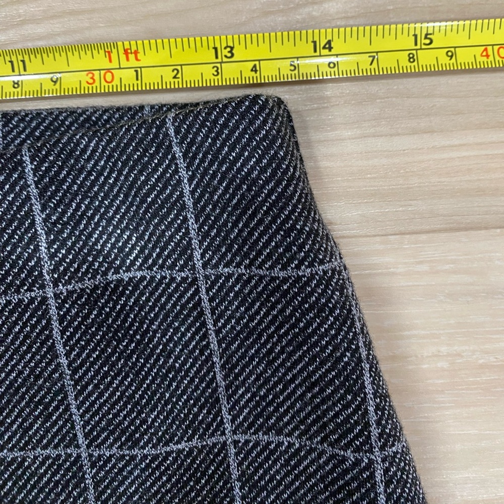 Ann Taylor Factory Dark Gray White Grid Pencil Skirt Women’s Size XS Petite - Picture 12 of 12
